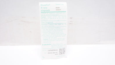 Braun D500 456020 Discofix 4-Way Stopcock